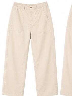 Heartloom Beige Utility Pants – Size Medium